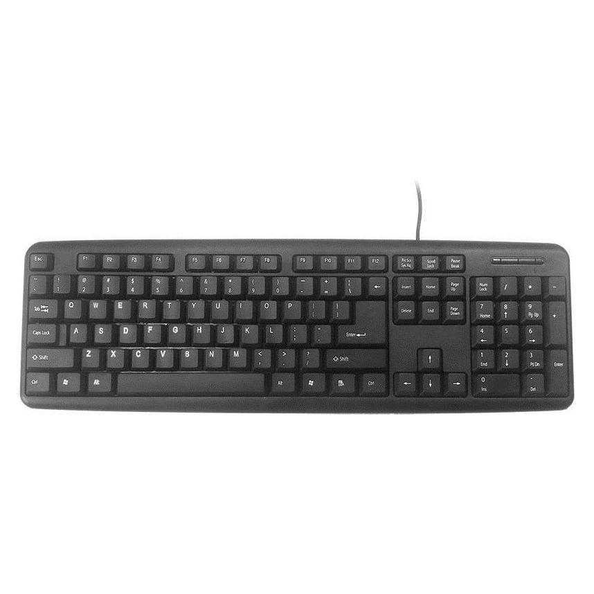 Gembird KB-U-103 Tastatur USB US Englisch (US, Kabelgebunden) (KB-U-103)