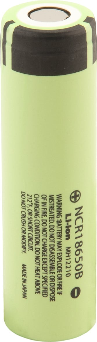 AVACOMtech Oplaadbare industriële batterij 18650 Panasonic 3400mAh 3,7V Li-Ion