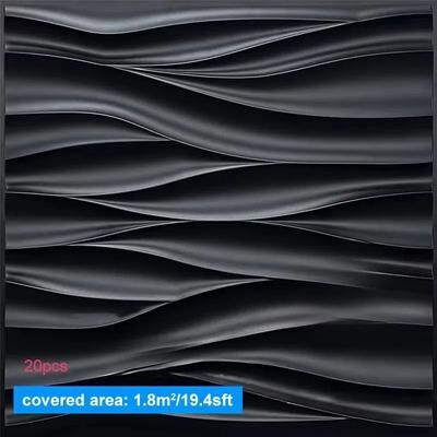 Uplift Picks Twenty Piece 3D Wall Panels Create Striking Texture Without Major Renovation a 20 Pcs