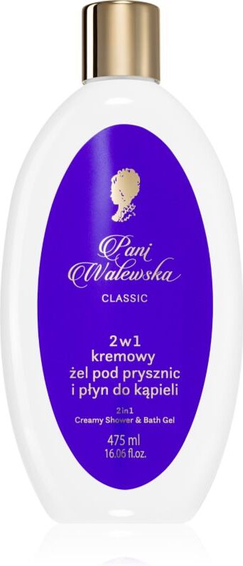 Pani Walewska Classic 2-in-1 bath foam and shower gel W 475 ml