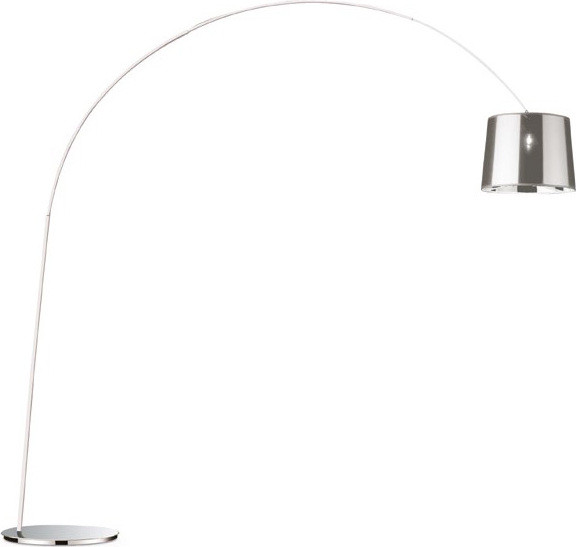 IdealLux Moderne metalen vloerlamp chroomkleurig met bar ontwerp