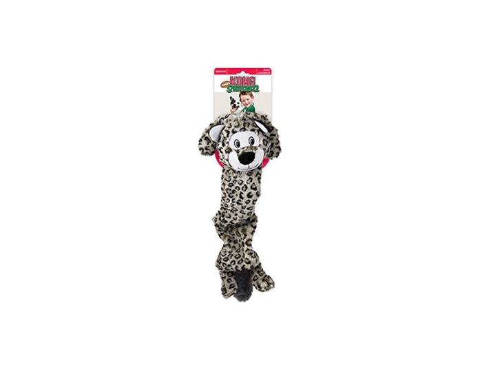 Tier-Beschäftigungsspielzeug KONG Stretchezz Jumbo Leopard X-L , grau, L:70cm Ø:10cm, Fummelspielzeuge, Tier-Beschäftigungsspielzeug