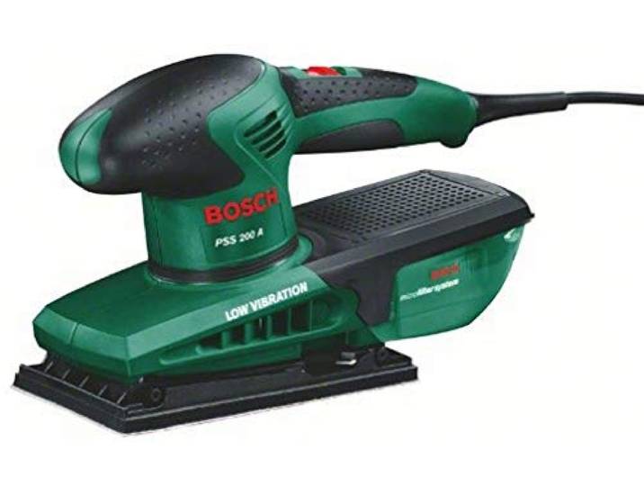 Bosch vlakschuurmachine PSS 200 A (200 Watt, in koffer)