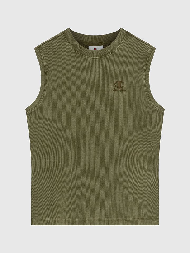 Champion Top in Khaki - L