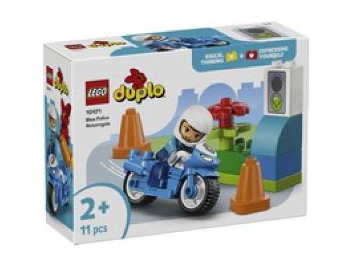 10471 Blaues Polizeimotorrad