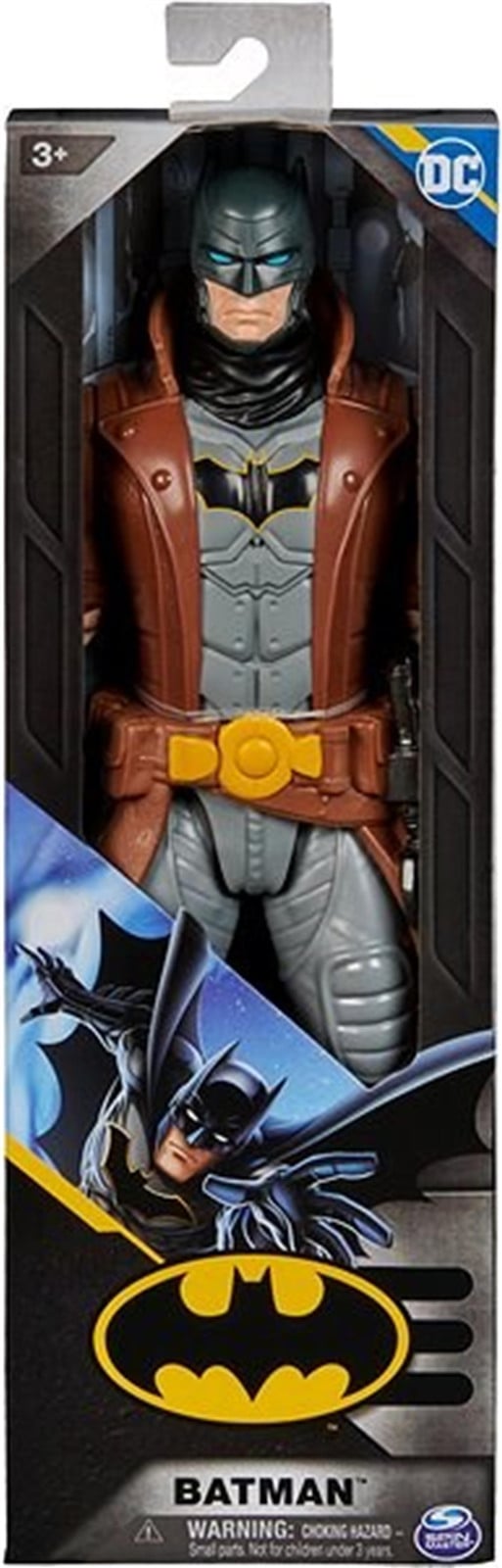 Spin Master DC Comics Batman actiefiguur met bruine mantel, 30 cm