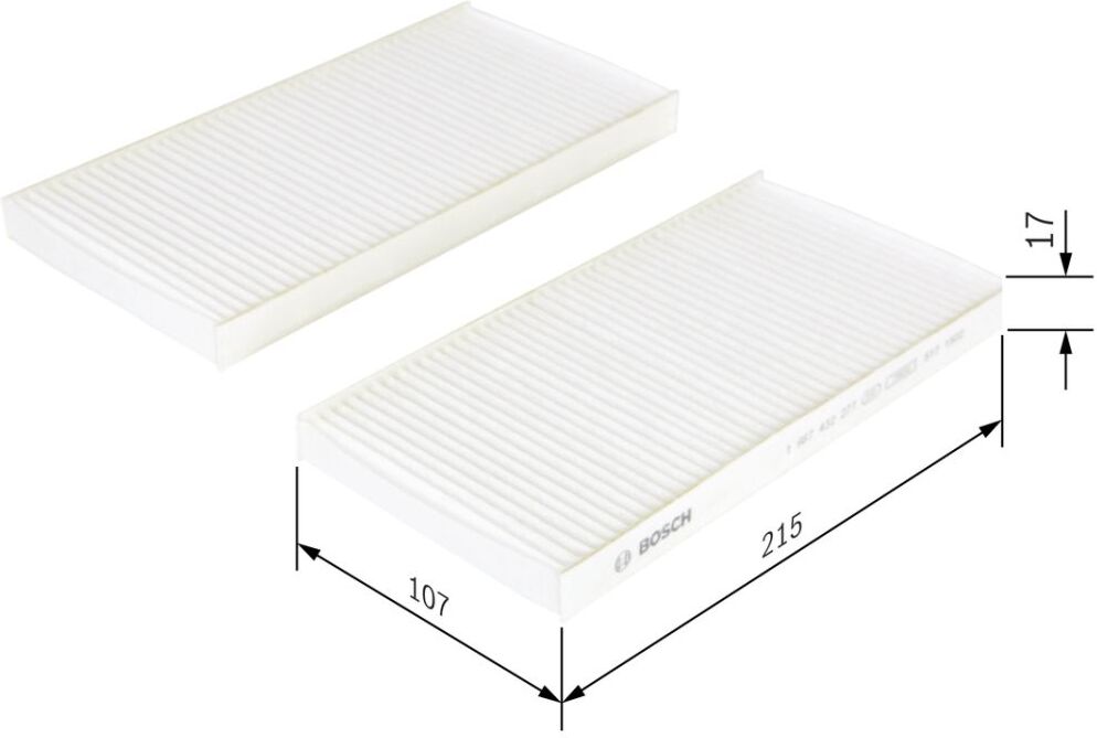 Innenraumluftfilter BOSCH 1 987 432 277