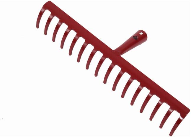 floraworld Râteau de jardin 16 dents sans manche (010656)