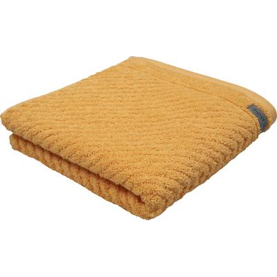 Handtuch ROSS "Smart", orange (aprikose), B:50cm L:100cm, Frottier, Obermaterial: 100% Baumwolle, Handtücher, Uni-Rippe mit Velourslabel