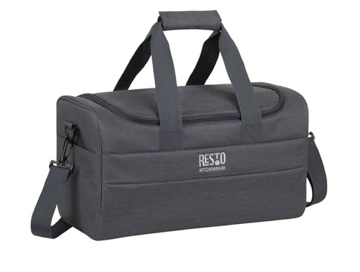 RESTO 5519 Bequeme Faltbare Thermotasche 19 L - Perfekte Grosse Lunchtasche für Damen & Herren, Picknicktasche mit Schultergurt - Isolierte Kühltasche für Einkauf Büro Auto Urlaub Strand Camping