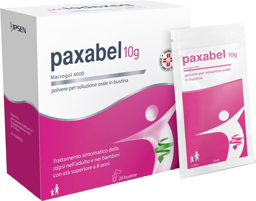 MAYOLY PHARMACEUTICALS ITA.Srl Paxabel Polvere 20 Buste 10g