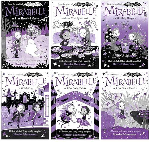 Oxford University Press UK Ltd Mirabelle Series (Books 9-14) by Harriet Muncaster 6 Books Collection Set (Mirabelle: The Haunted House, The Midnight Feast, The Picnic Pranks, The Ba