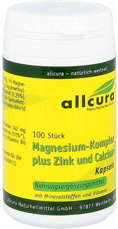 Magnesium Komplex mit Zink + Calcium Kapseln
