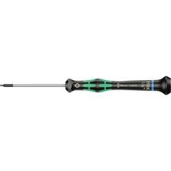 Wera 2054 Elektrotechnik und Feinwerktechnik Innen-Sechskantschraubendreher Schlüsselweite (metrisch): 1.6 mm Schlüsselweite (Zoll): 1/16 Zoll Klingenlänge: 60 05118076001