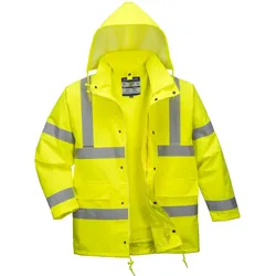 Warnschutz Regenjacke 4in1 "S468" Traffic - 3XL - gelb