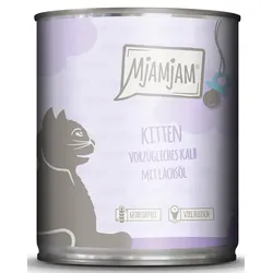 MjAMjAM Kitten vorzügliches Kalb mit Lachsöl 6x800 g