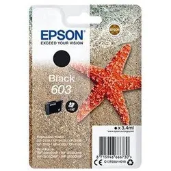 Epson Original 603 Seestern Druckerpatrone - schwarz (C13T03U14010)