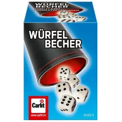 2x Carlit Würfelbecher