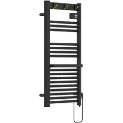 Pro-Tec Handtuchheizkörper Uvdal 105x50 cm Schwarz, Heizkörper, Schwarz