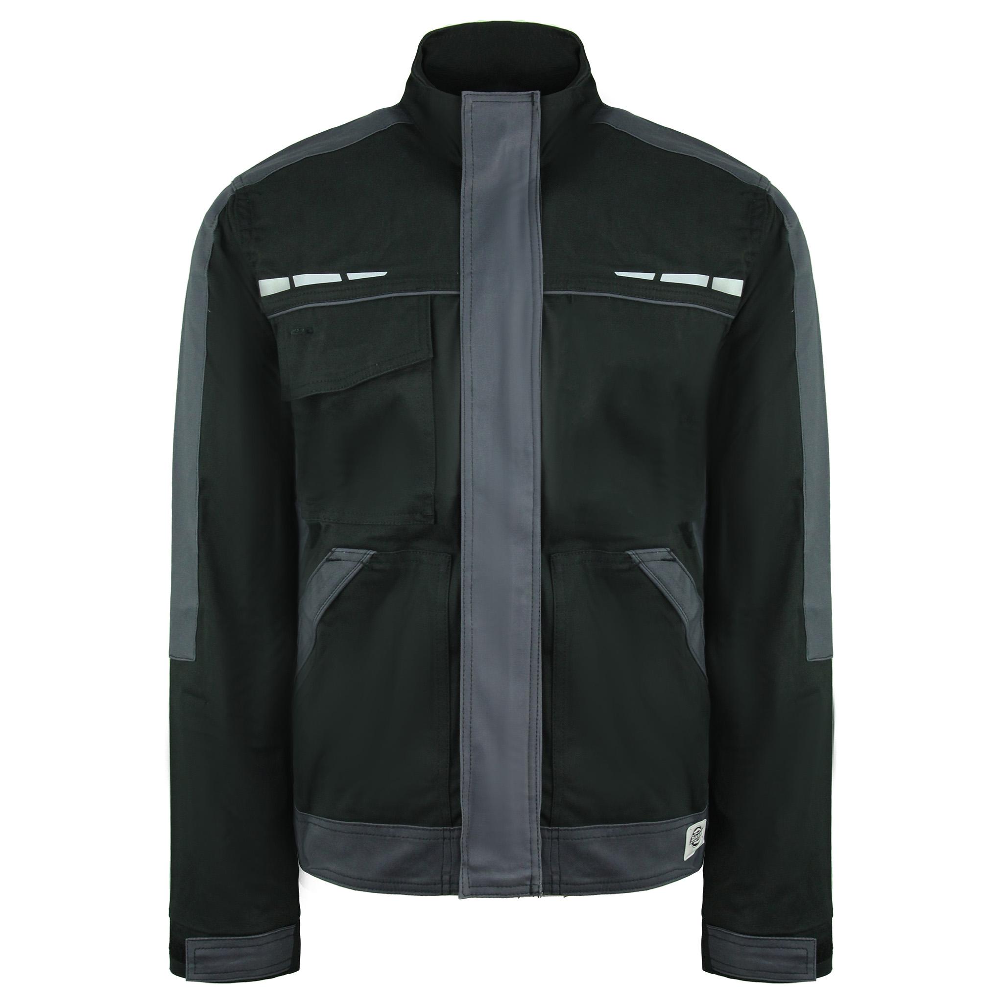 Dickies Grafter Duo Ton Mens Black/Grey Work Wear Jacke