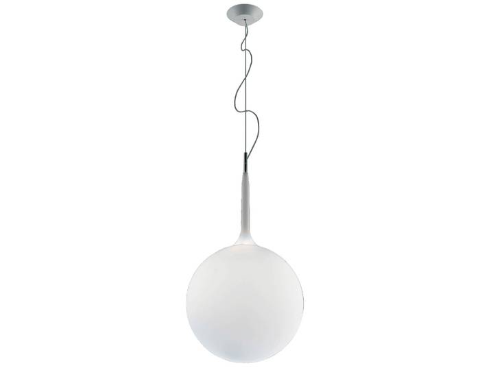 Castore 42 Suspension White - Artemide - Salon / séjour - Design - Verre - Boule
