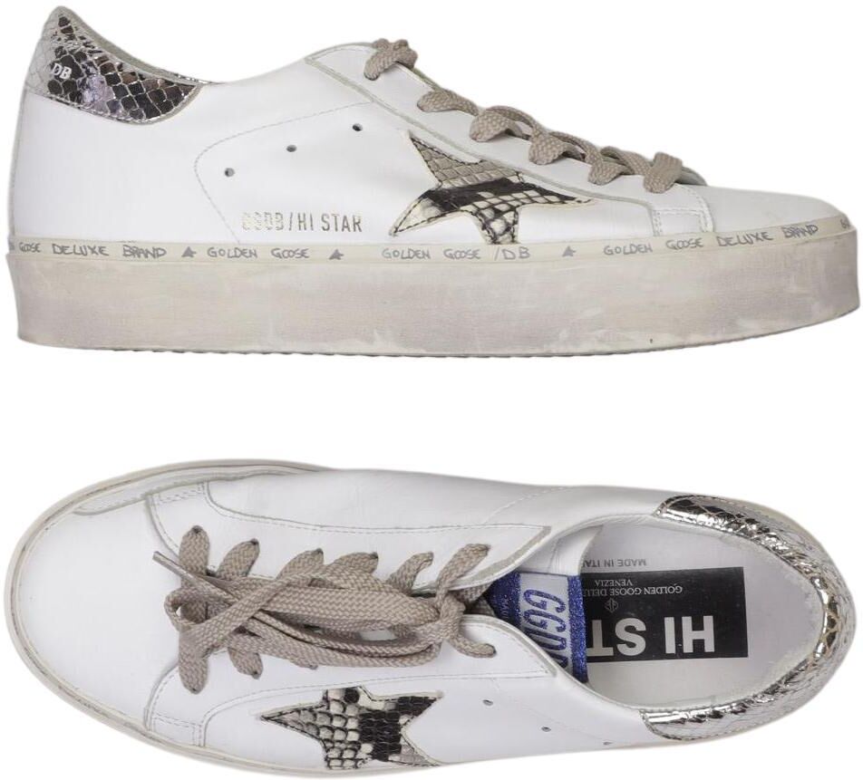 Golden Goose Damen Sneaker, Weiß, Gr. EU 37, Leder - Second Hand