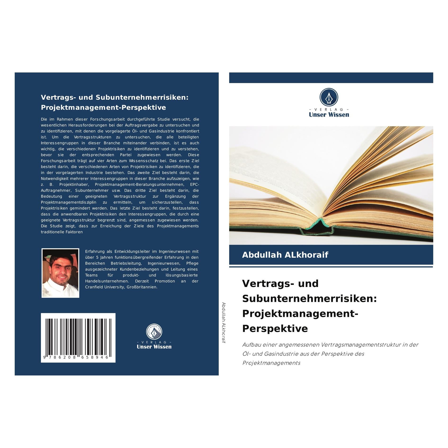 Bod Vertrags- und Subunternehmerrisiken: Projektmanagement-Perspektive (Deutsch, Abdullah Alkhoraif, 2025) (57208428)