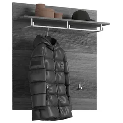 Garderobenpaneel Scout ca.90x98x27cm Grau