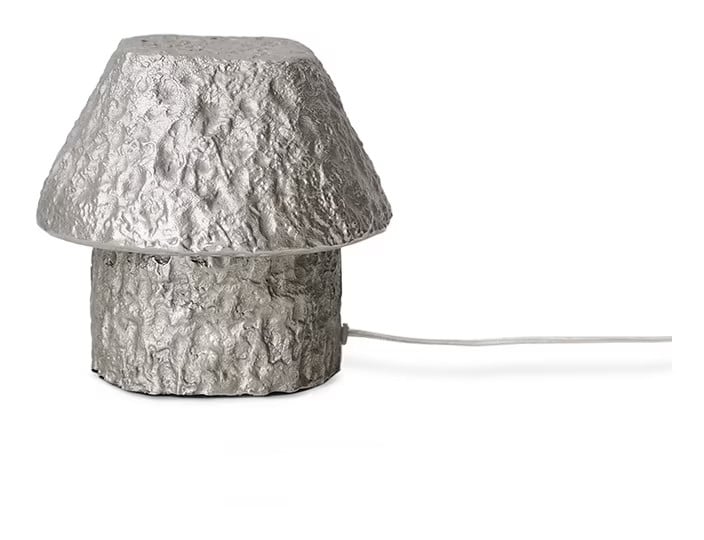 HKliving Tafellamp Artefact Zilver 20 cm