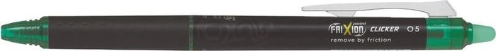 PILOT FRIXION point CLICKER Tintenroller schwarz 0,3 mm, Schreibfarbe: grün, 1 St.