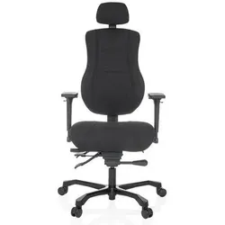 Drehstuhl 24 Hours Basic Schwarz