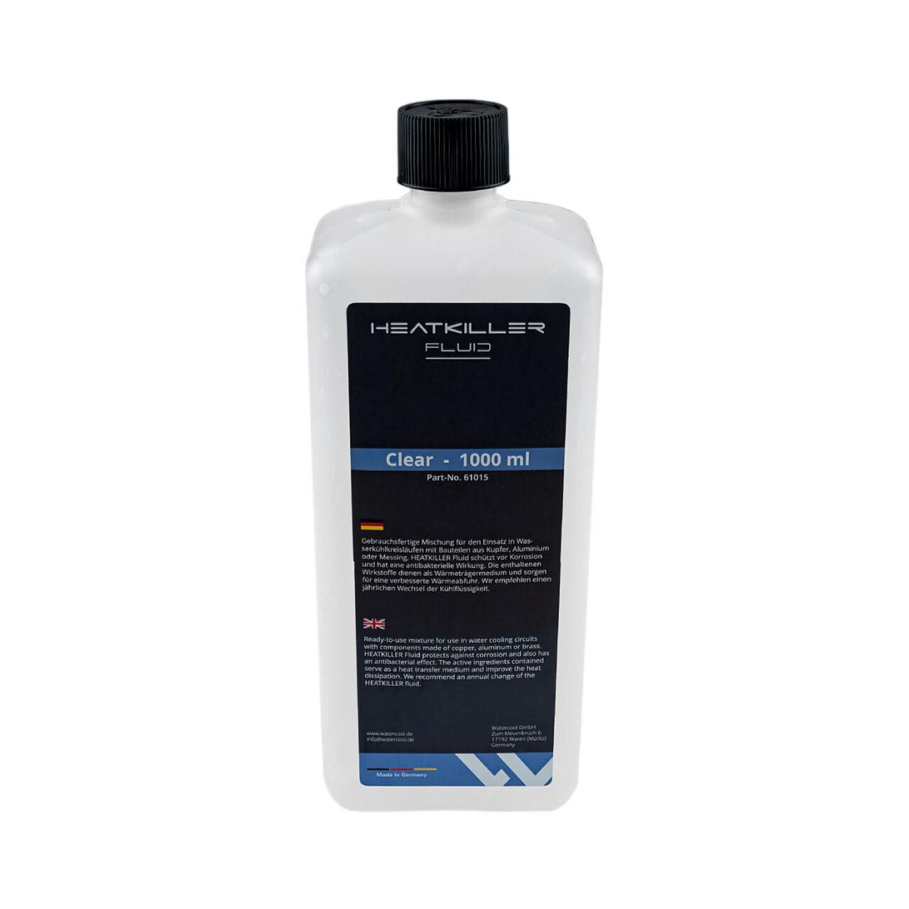 1L Watercool Heatkiller Fluid Kühlflüssigkeit transparent