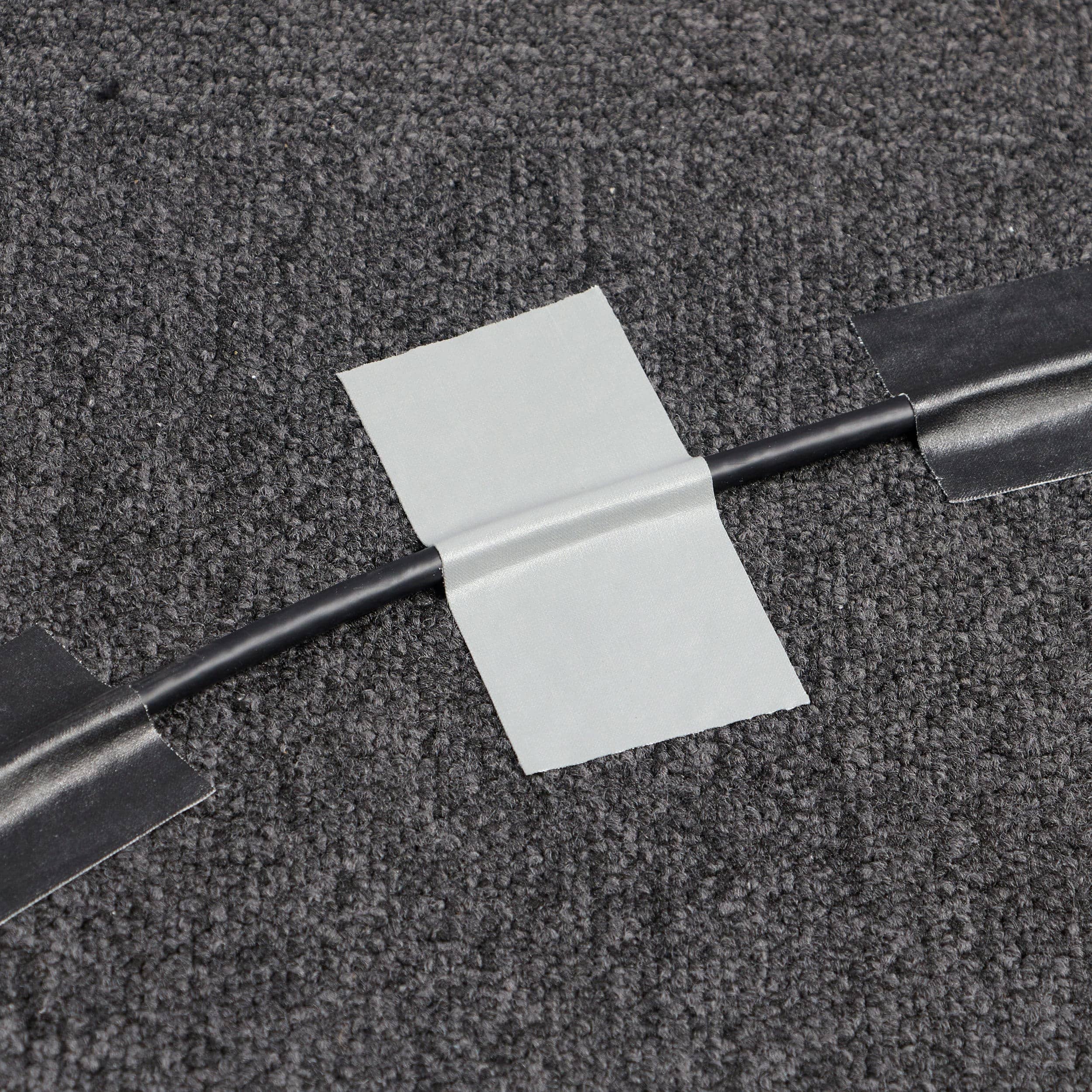 SPRINTIS 25 m tesa 4651, ruban toilé premium recouvert d’acrylique 50 mm   gris, PVC