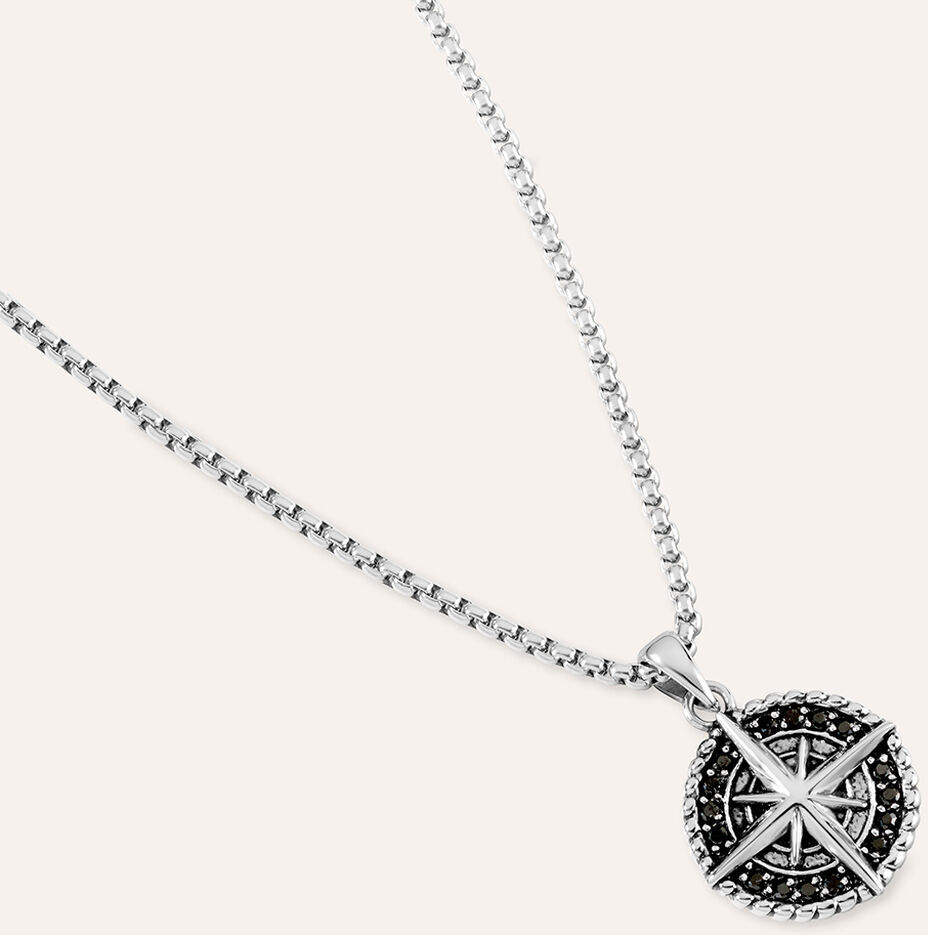 Stroili Collana Man Code Acciaio Cubic Zirconia Collezione: Man Code Bianco