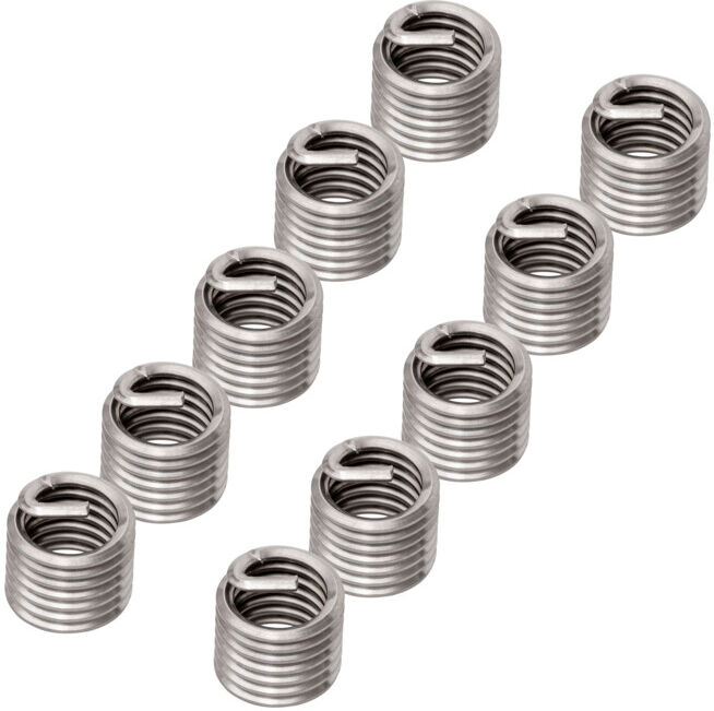 Insert fileté STIER, acier inoxydable M6 x 1,0 1,5d 10x (905559)
