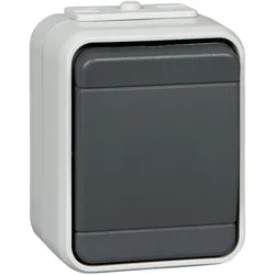 Elso 451609 Universal-Schalter 10A AquaTop Schraubklemme licht/basaltgrau