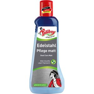 Poliboy Edelstahlreiniger Edelstahlpflege, 89200, für mattierten & gebürsteten Edelstahl, 200ml