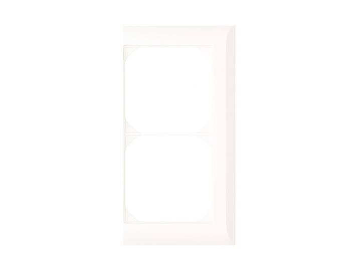 Hager Abdeckrahmen Gr.2x1 UP Hager weiss