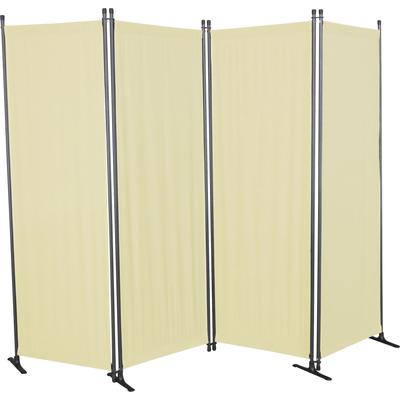 Paravent "TOPSELLER", beige, B:170cm H:165cm, Kunststoff, ANGERER FREIZEITMÖBEL, Stellwände, Paravent, (B/H): ca. 170x165 cm, Wasser- und schmutzabweisende Beschichtung