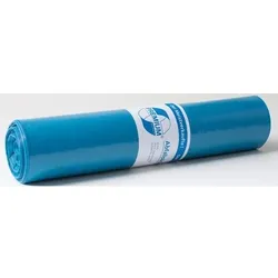 DEISS Premium Mittlere Belastung Müllsäcke 120 L Blau LDPE (Polyethylen niedriger Dichte) 37 Mikron 25 Stück