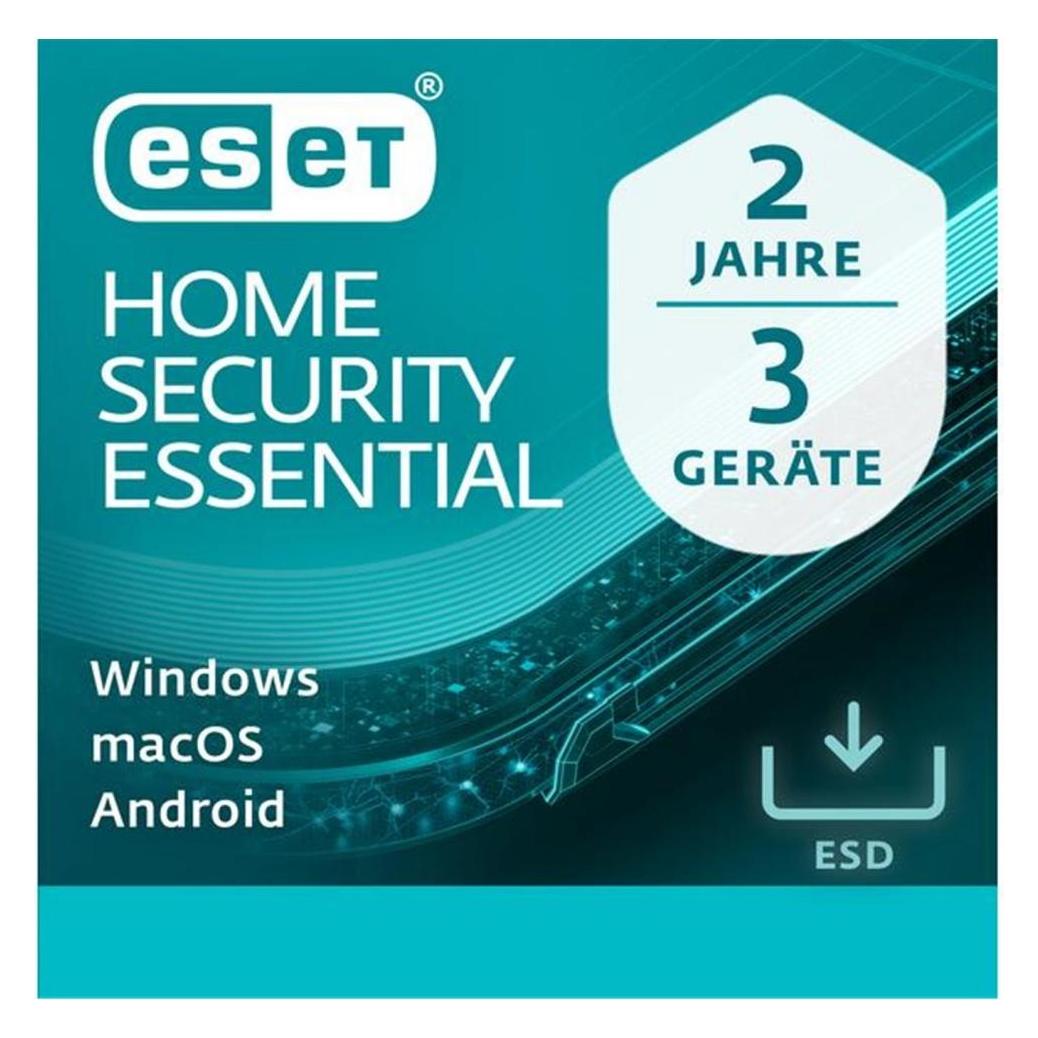 ESET ESD HOME Security Essential 3 Users 2 Years (1x) (EHSE-N2A3-VAKT-E)