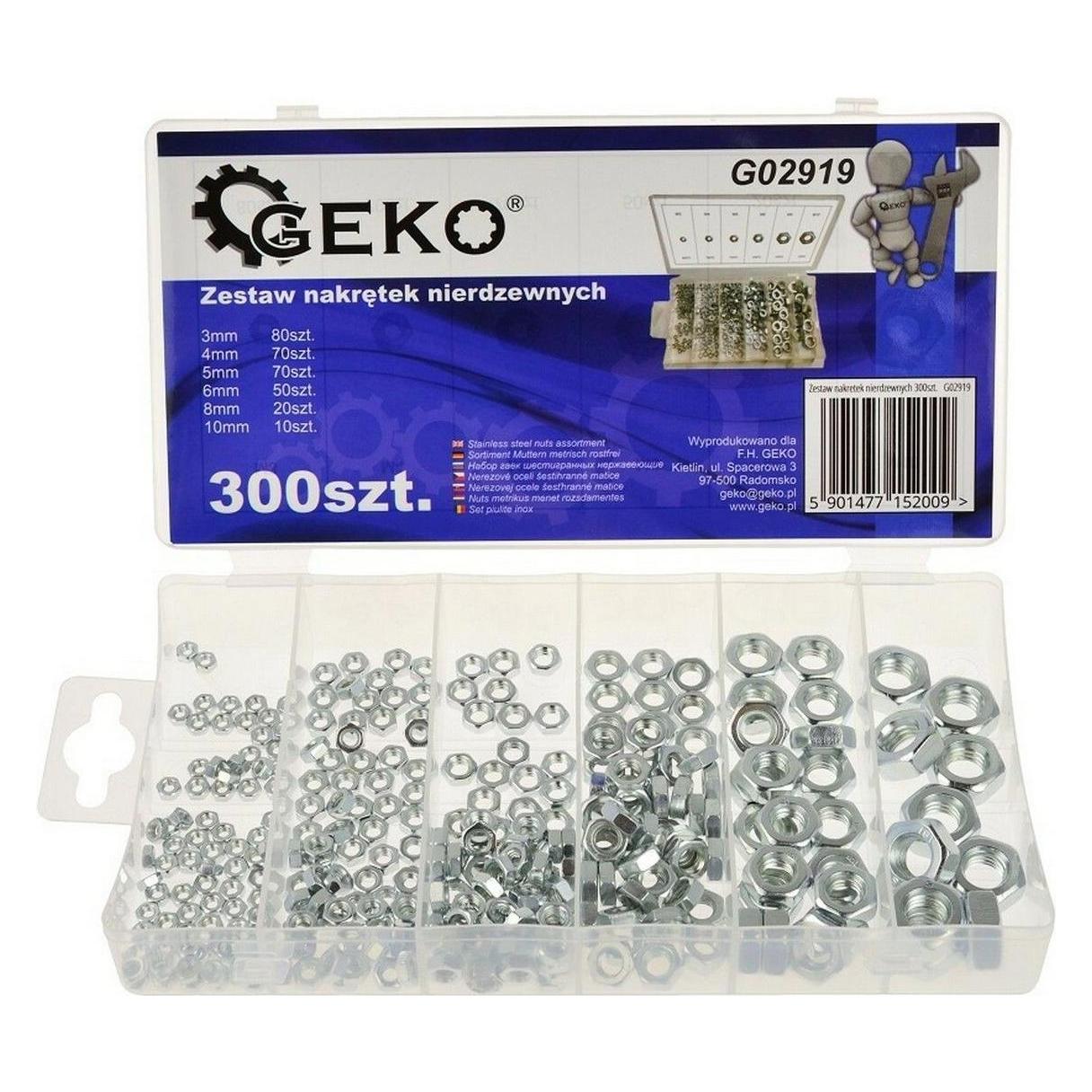 GEKO Mutternsatz 300-tlg. (300x) (G02919)