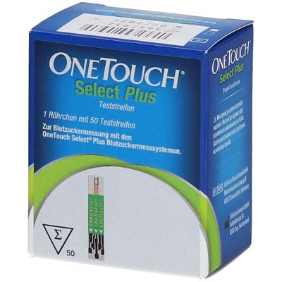 ONE Touch Select Plus Blutzucker Teststreifen 50 St