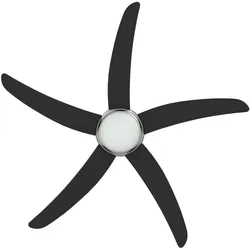 vidaXL Deckenventilator, Ventilator, Schwarz