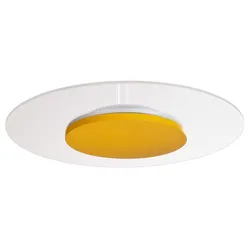 Deko-Light Deckenaufbauleuchte Zaniah 370mm 18W DIM 3000K Cover Gelb