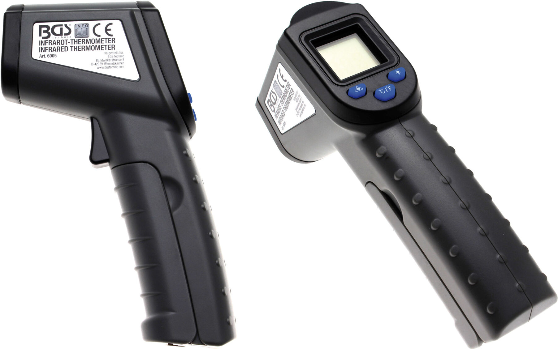 BGS Digital-Laserthermometer -50 - 500 °C ; BGS technic (6005)