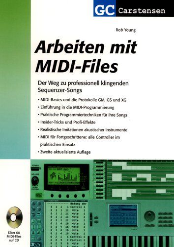 Rob Young - Arbeiten mit MIDI-Files: Der Weg zu professionell klingenden Sequenzer-Songs - Preis vom 30.09.2026 22:30:23 h