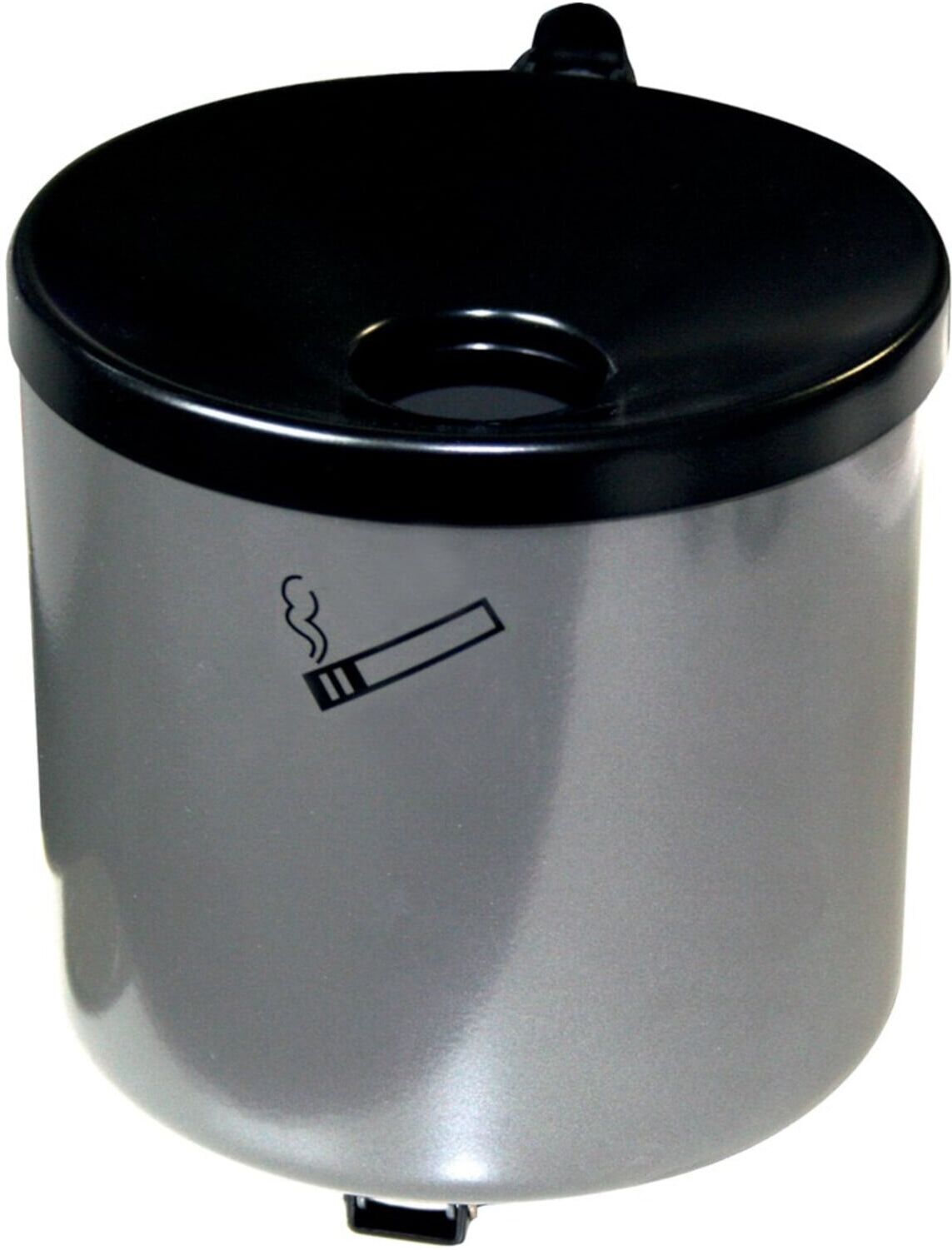 Wandascher Ø150xH145mm neusilber m.Kippvorrichtung TKG (350044)