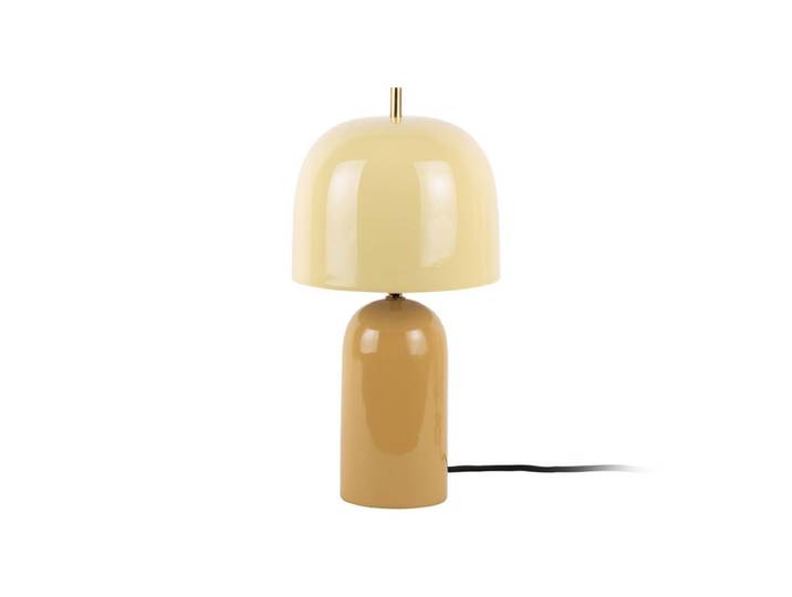 Tischlampe Madrid - Designlampe aus Eisen - Senfgelbgelb & weiches Gelb - Luxusbetten24