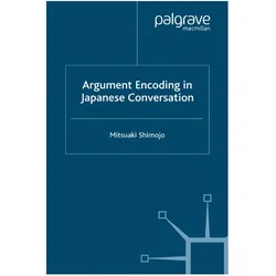 Argument Encoding in Japanese Conversation, Fachbücher von M. Shimojo